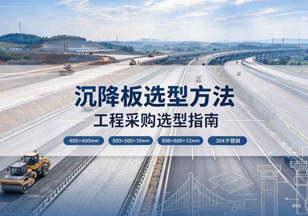 安龙沉降板选择方法