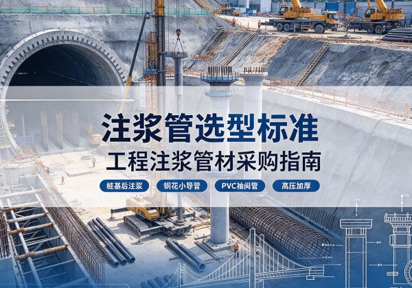 安龙注浆管选型标准